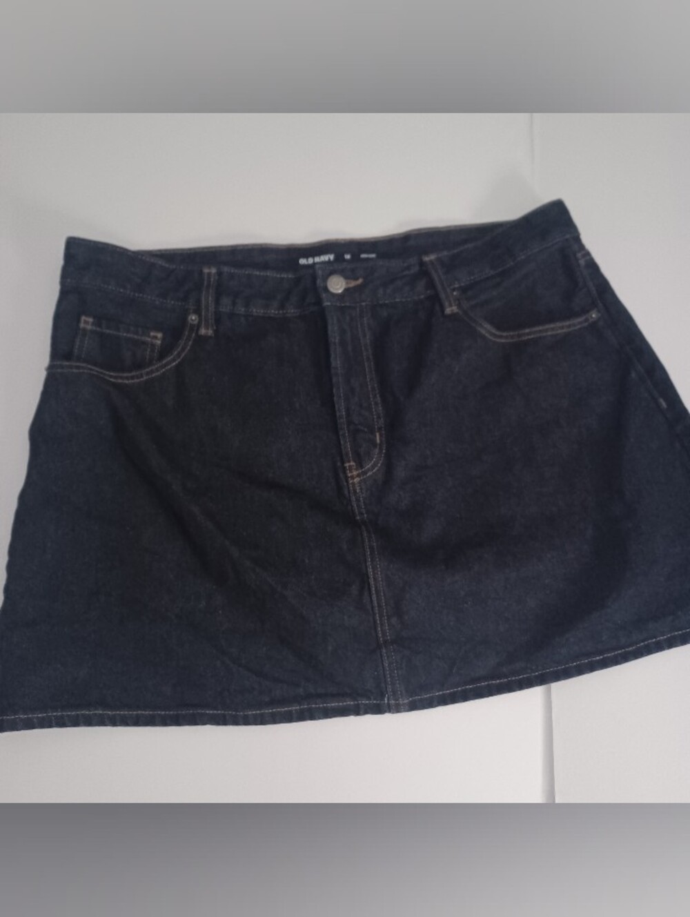 Old Navy Denim Mini Skirt Sz 14